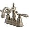 Kingston Brass KS1608BAL 4" Centerset Bathroom Faucet, Brushed Nickel KS1608BAL - alternate 1